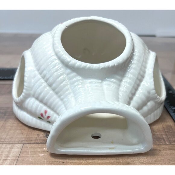 Ceramic Wall Pocket Vase Floral Design - Picture 6 of 7